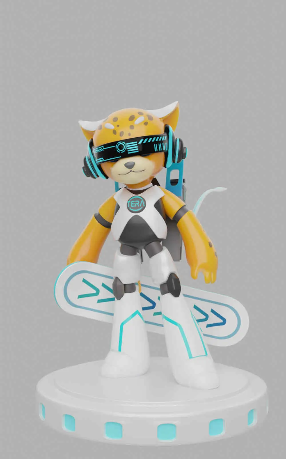 Company Mascot Resin Ornament
